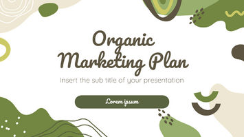 Organic Marketing Plan Free Google Slides Theme and PowerPoint Template