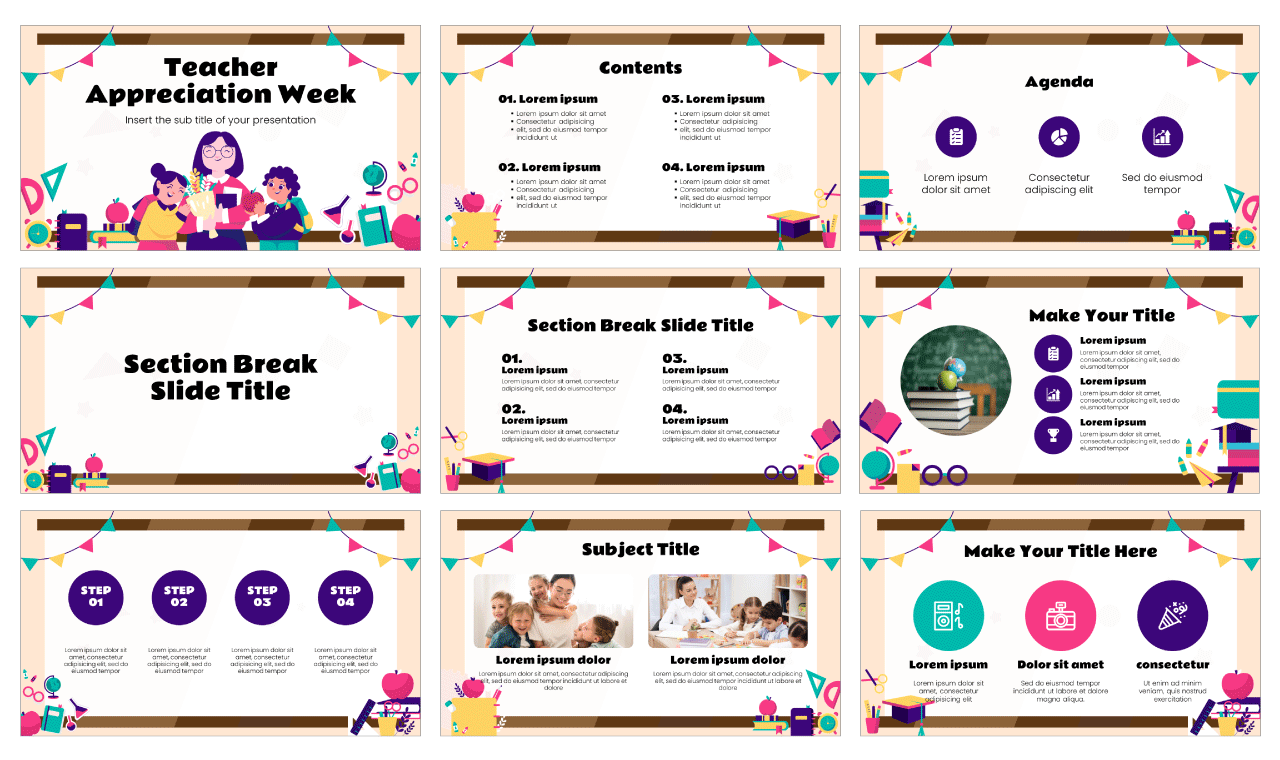 Teacher Appreciation Week Free Google Slides Theme PowerPoint Template