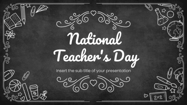 Teacher's Day Free Google Slides Theme and PowerPoint Template