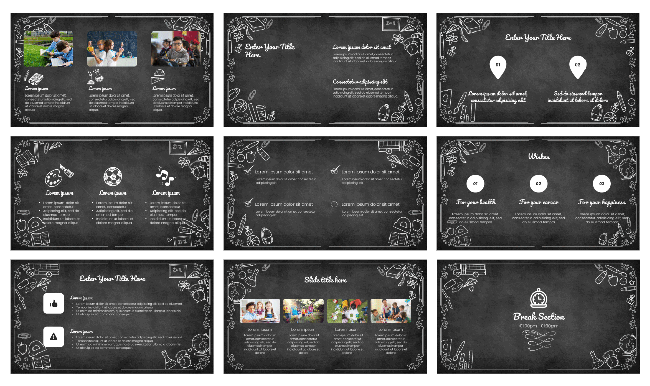 Teacher's Day Google Slides Theme PowerPoint Template Free Download