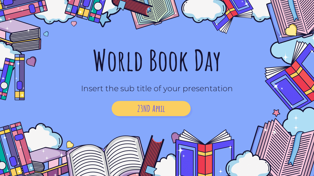 Books - Free Powerpoint templates and Google Slides themes
