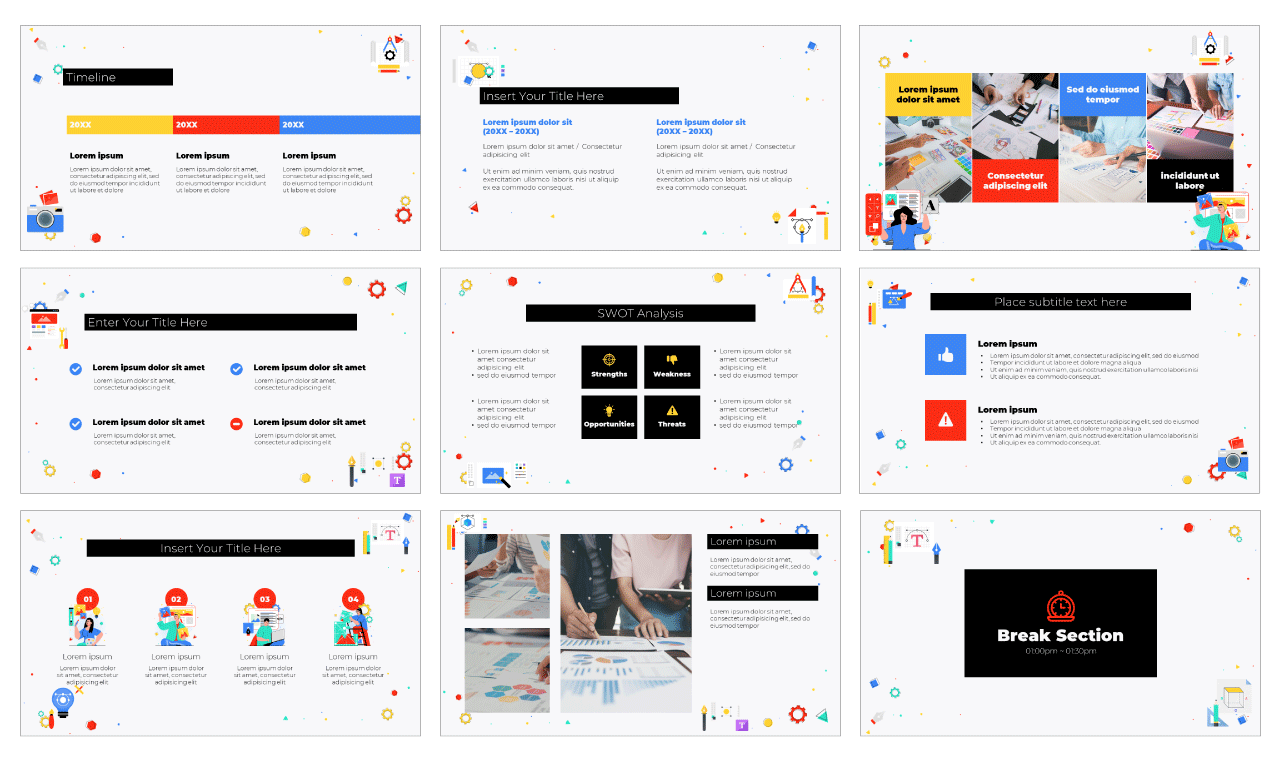 World Graphics Day Free Google Slides Theme PowerPoint Template Free Download