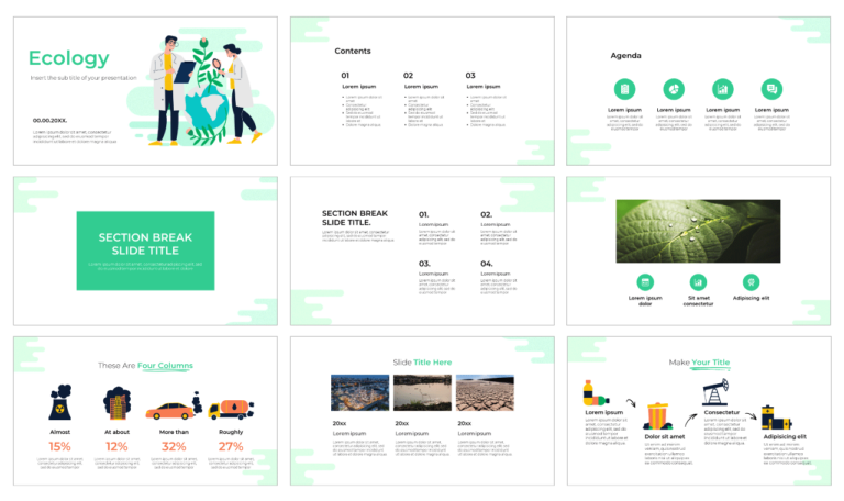 Ecology Free Presentation Template