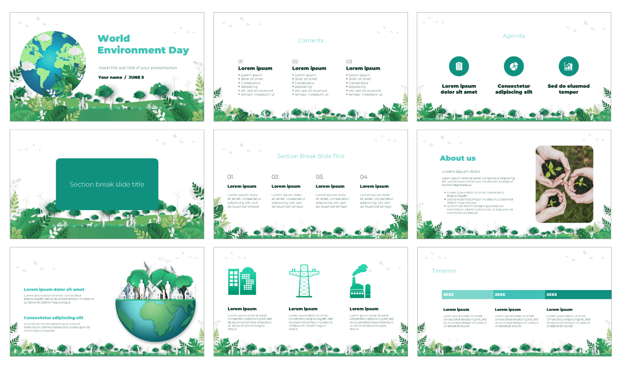 Free Environmental Powerpoint Templates