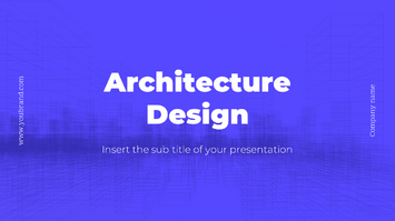 Architecture Design Free Presentation Template