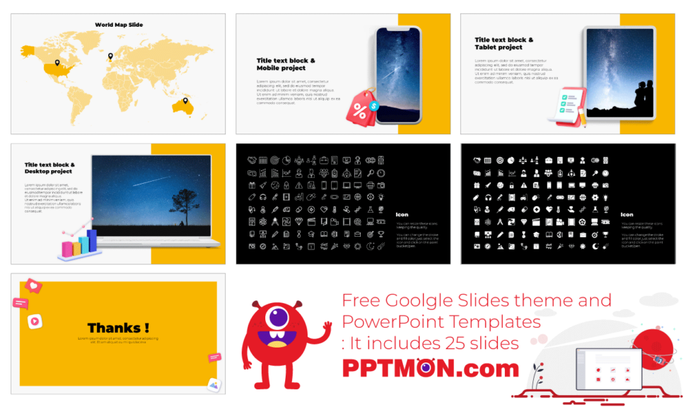 Business Annual Report Free Google Slides Theme PowerPoint Template