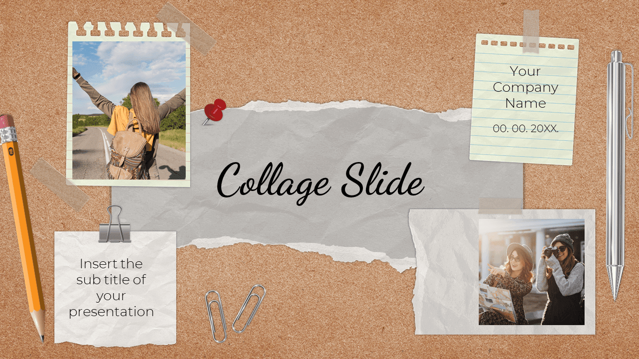 Collage Slides Free Presentation Template Google Slides PowerPoint