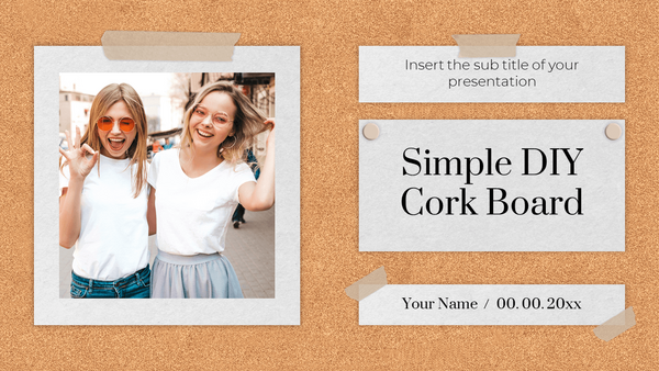 Simple DIY Cork Board