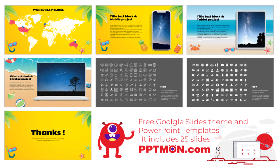 Summer Season Sale Free Google Slides Theme PowerPoint Template