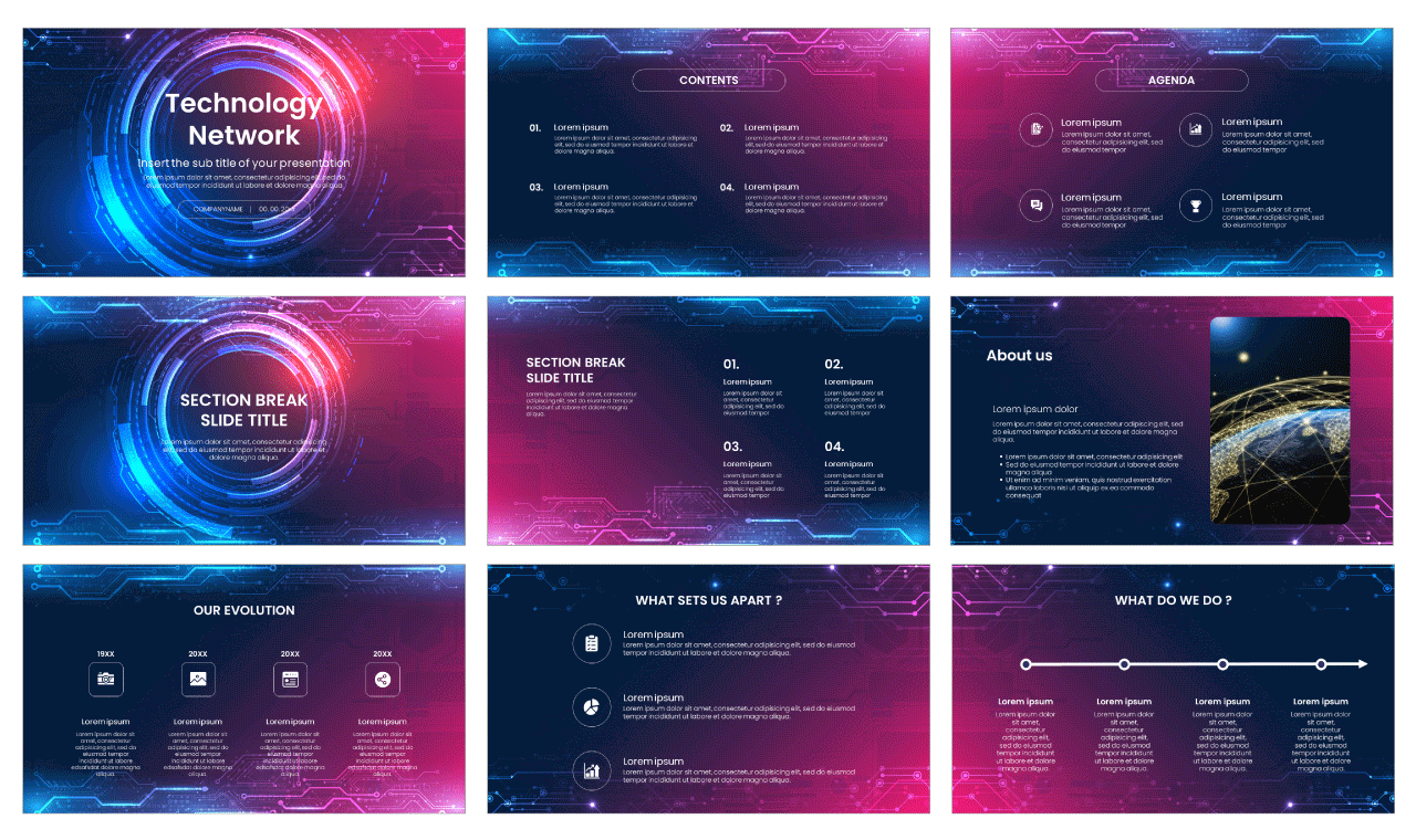 powerpoint templates technology