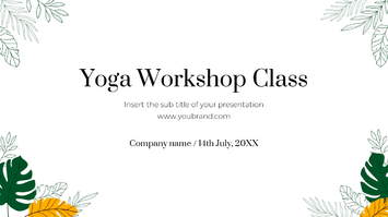 Yoga Workshop Class