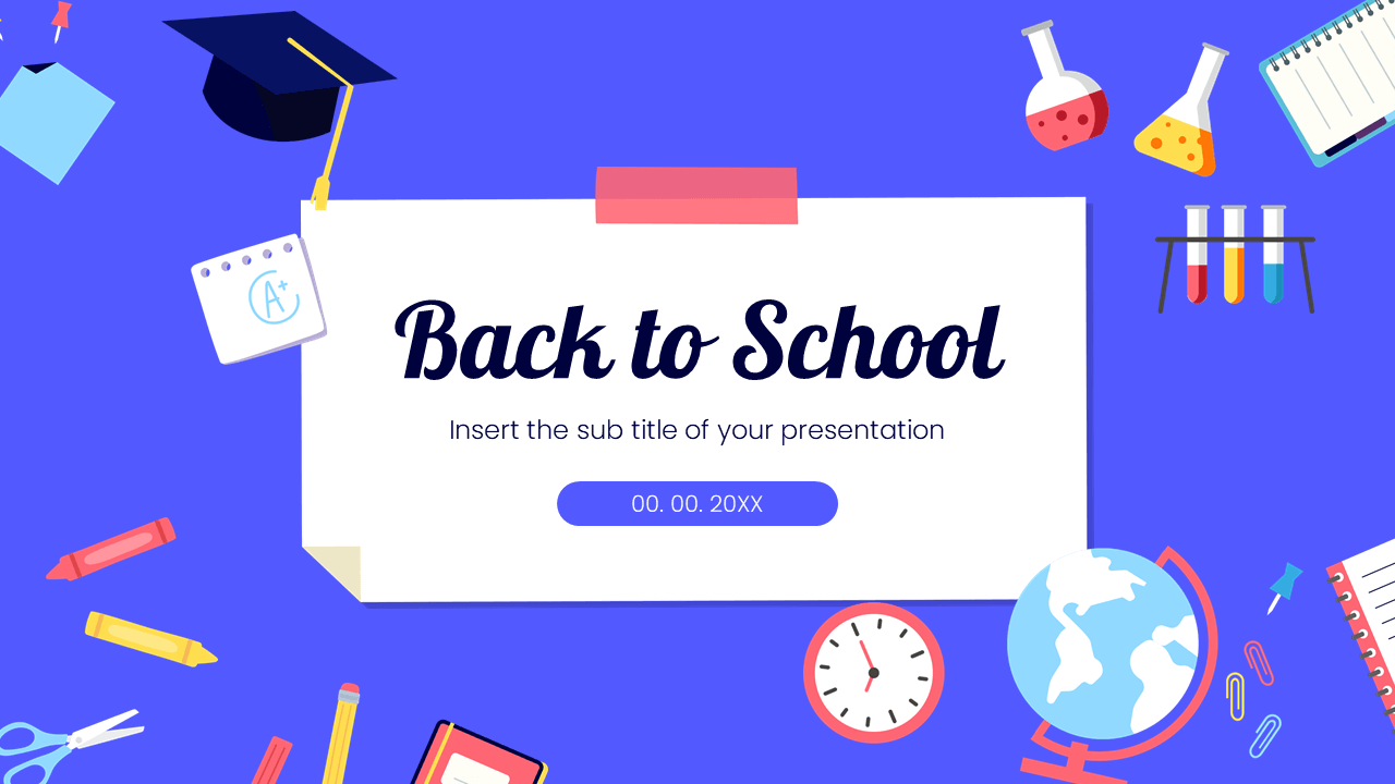 back to school presentation for teachers ppt free download