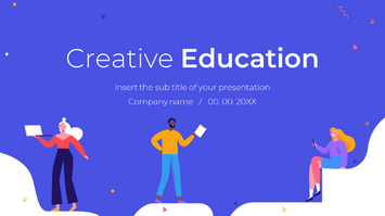 Creative Education Free Presentation Template