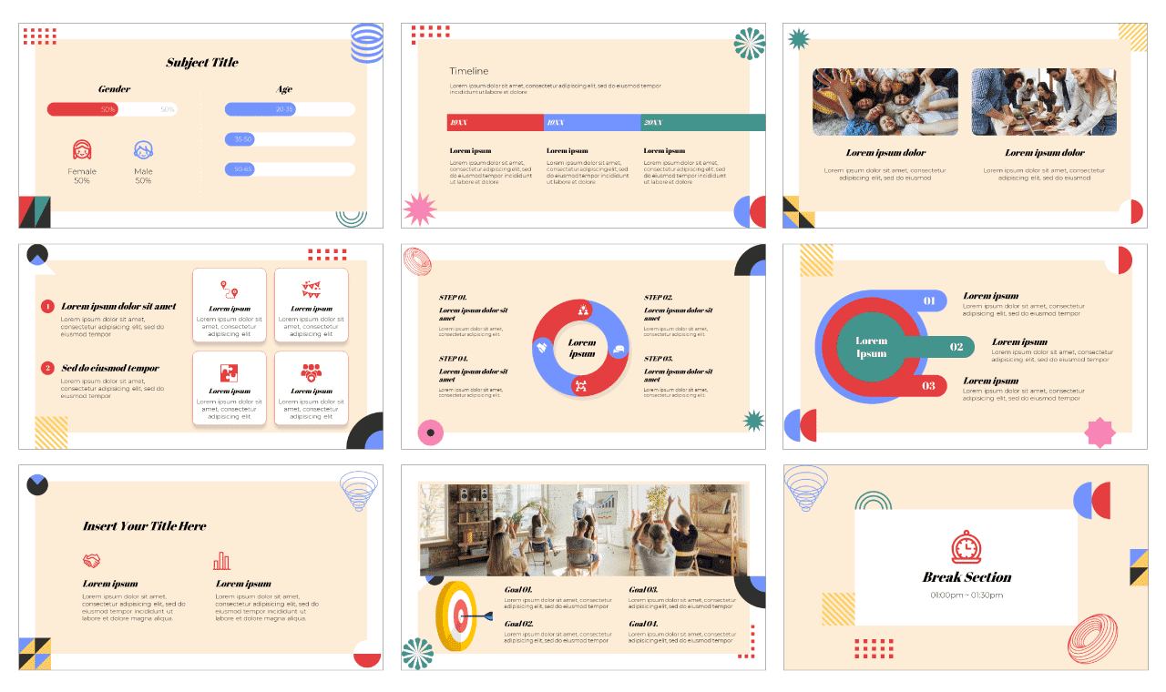 Creative Workshop Seminar Google Slides Theme PowerPoint Template Free Download