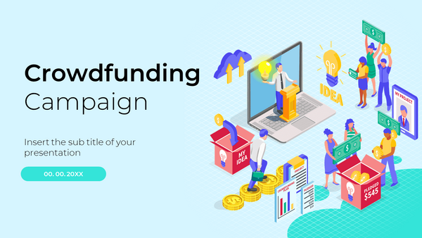 Crowdfunding Campaign Presentation Template