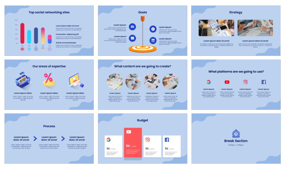 E-commerce Free Presentation Template - Google Slides and PowerPoint