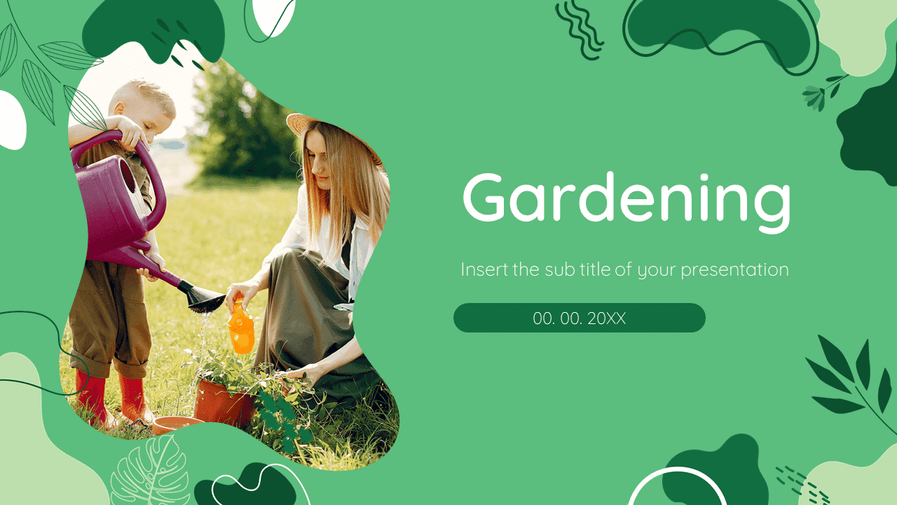 Gardening Free Google Slides Theme and PowerPoint Template
