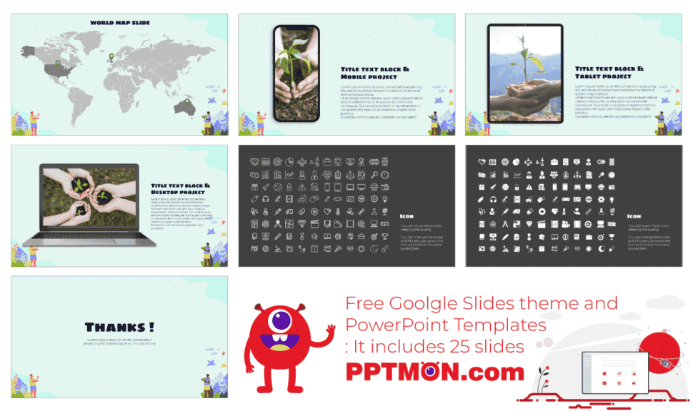 Go Green Free Google Slides Theme PowerPoint Template