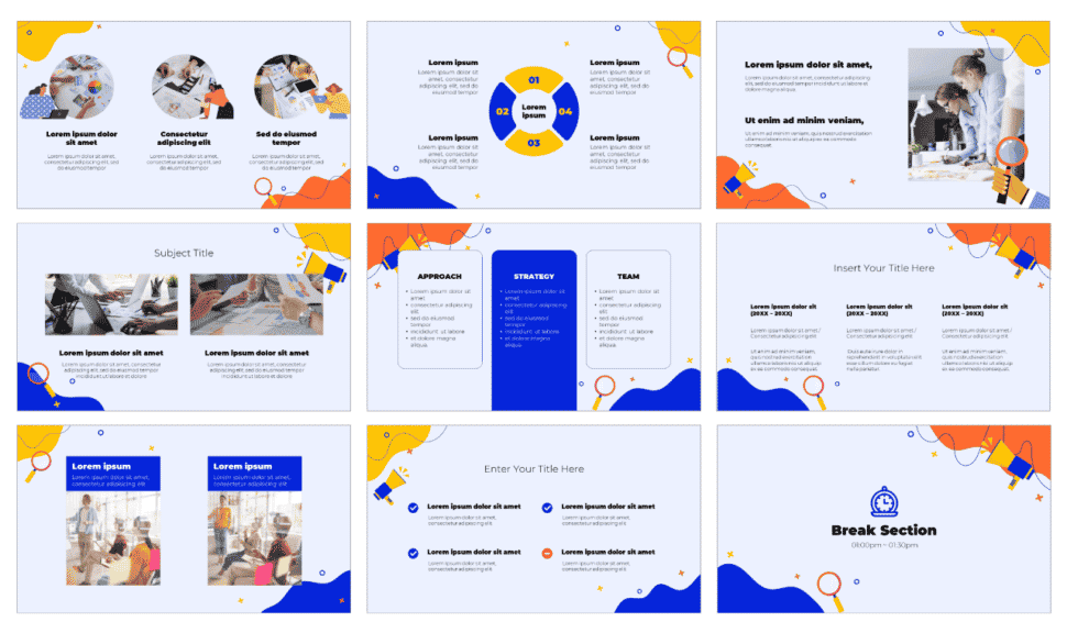 Hiring Recruitment Free Presentation Template