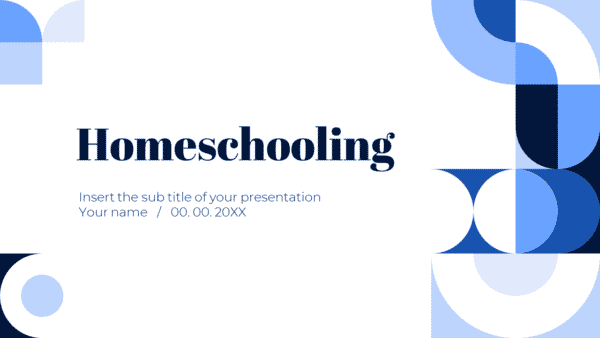 Homeschooling Background Design