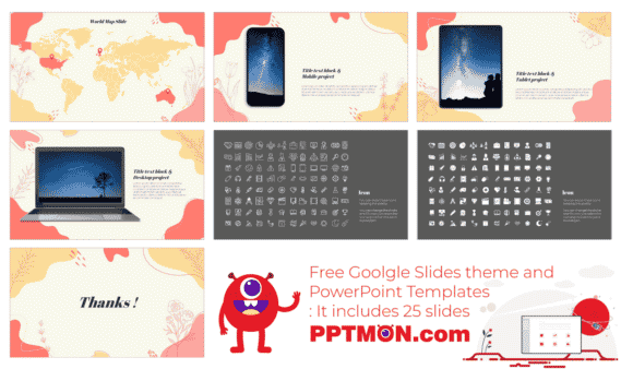 Google Slideshow Insiaprition Inspirational Art Free Google Slides Theme PowerPoint Template