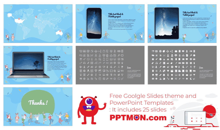 International Day of Friendship Google Slides Theme PowerPoint Template