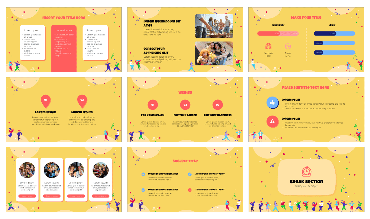 International Friendship Day Google Slides Theme PowerPoint Template Free Download