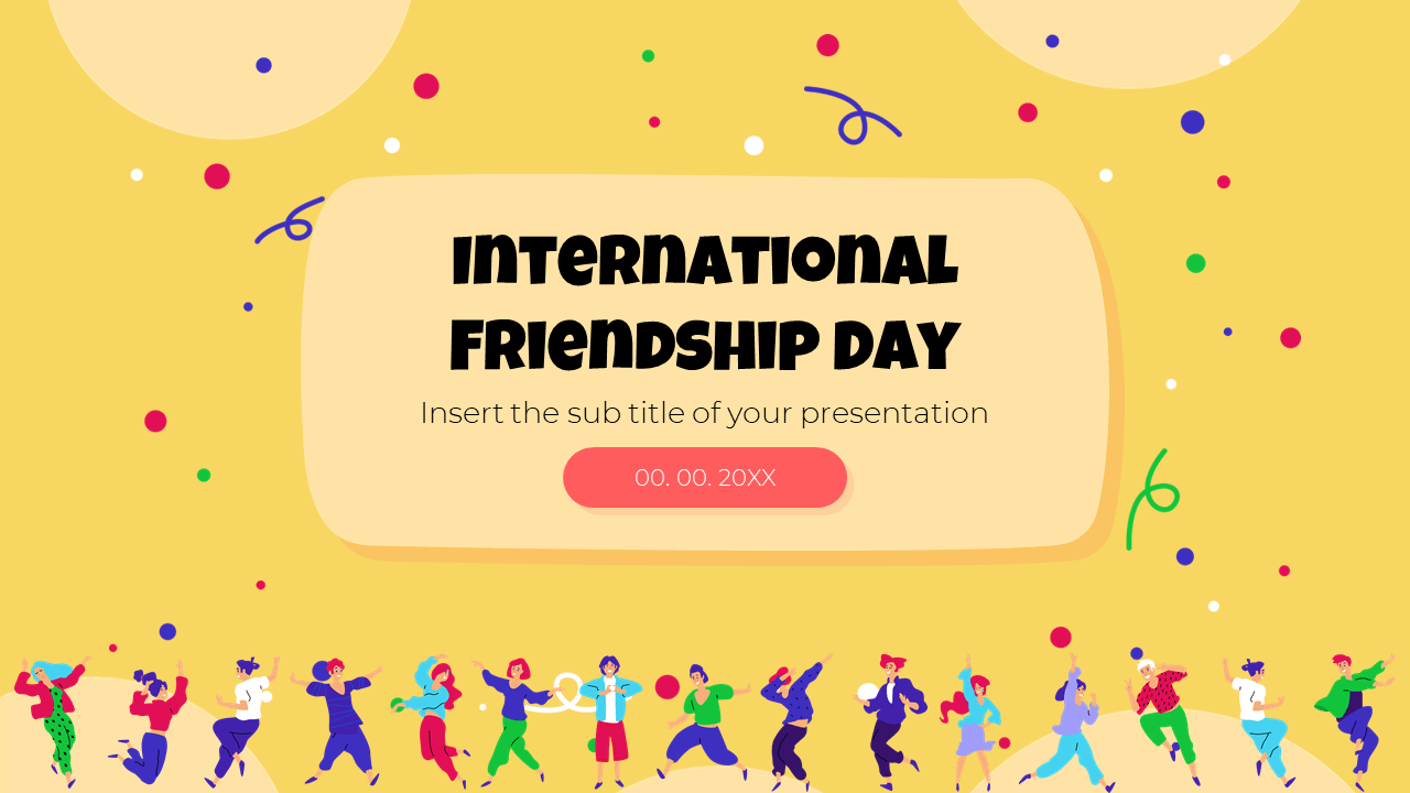 International Friendship Day Google Slides Theme PowerPoint Template