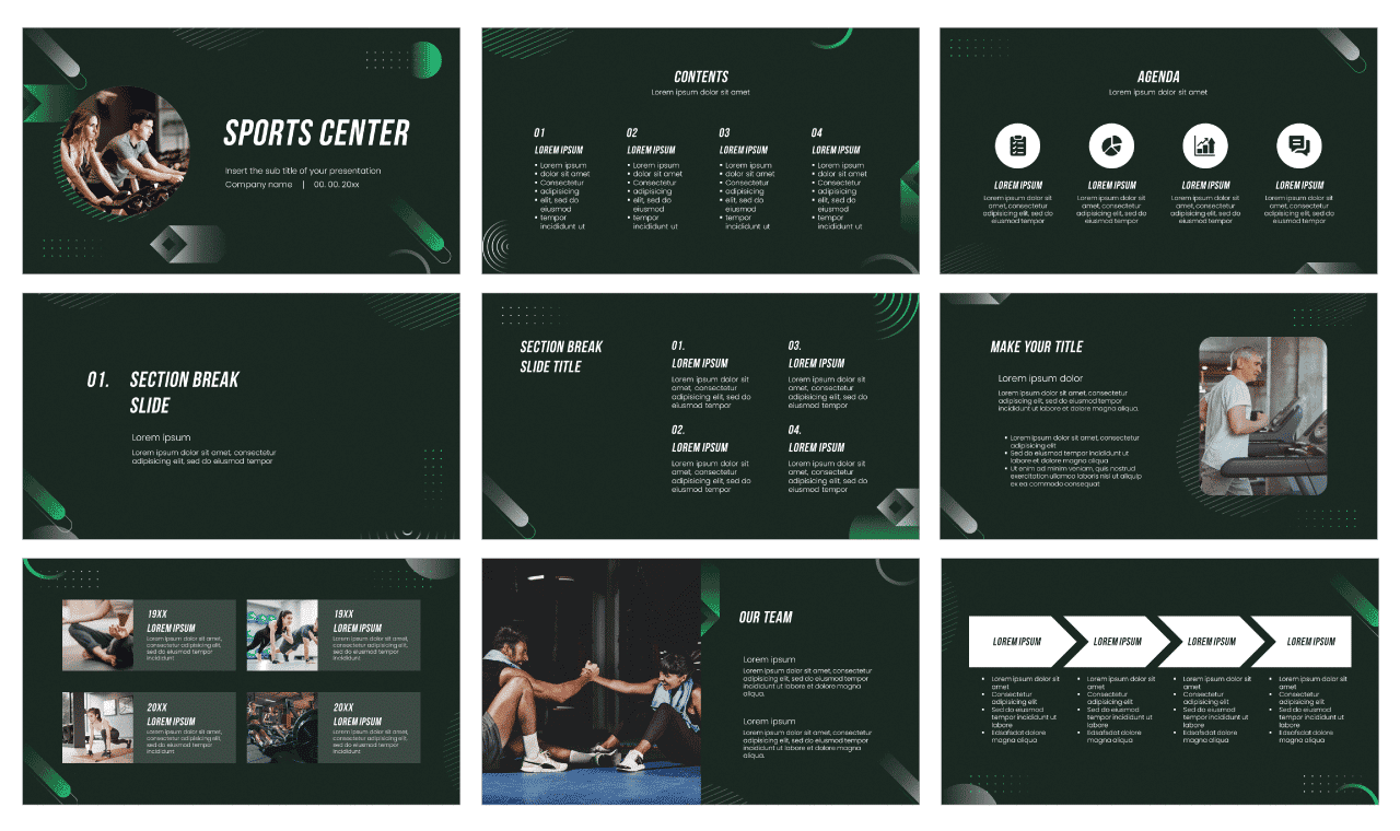 Sports Powerpoint Template