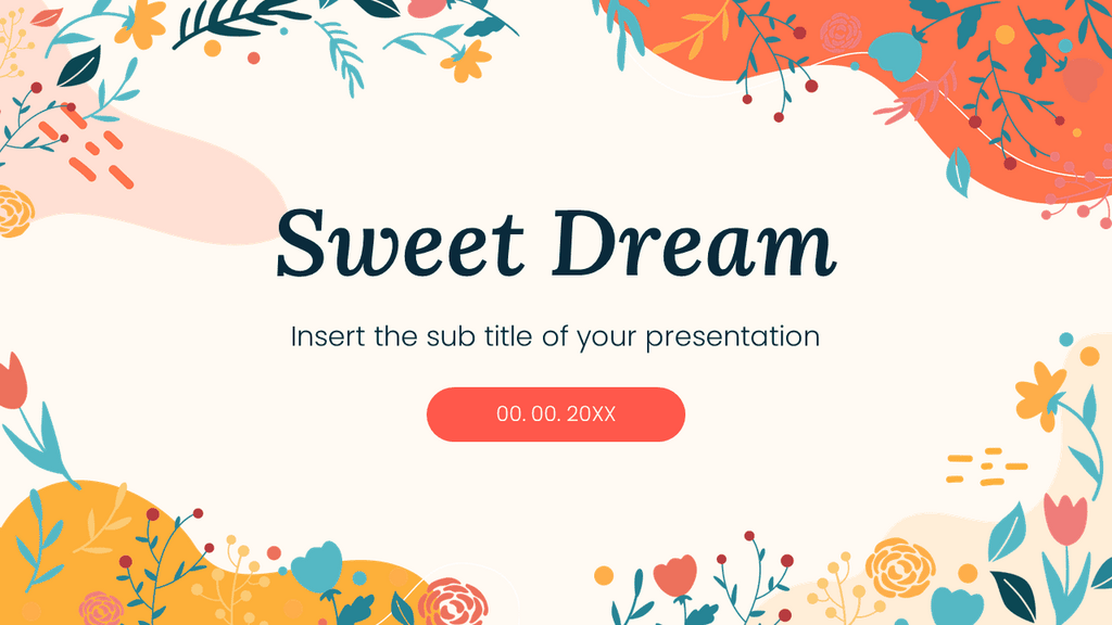 Sweet - Free Powerpoint templates and Google Slides themes