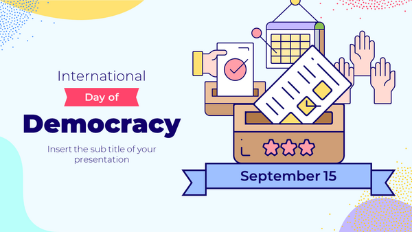 Democracy Day Free Google Slides Theme PowerPoint Template