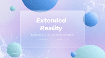 Extended Reality Free Google Slides Theme PowerPoint Template