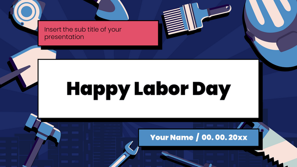 Happy Labor Day Free Google Slides Theme and PowerPoint Template