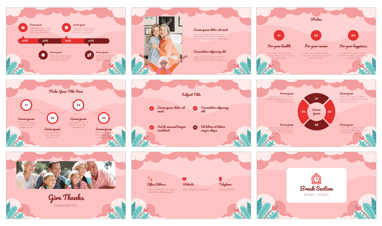 International Day of Older Persons PowerPoint Template