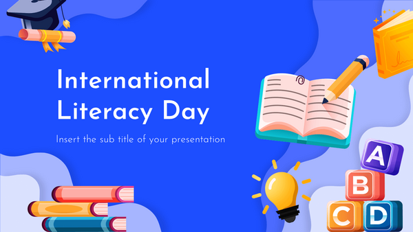 Literacy Day Free Google Slides Theme and PowerPoint Template