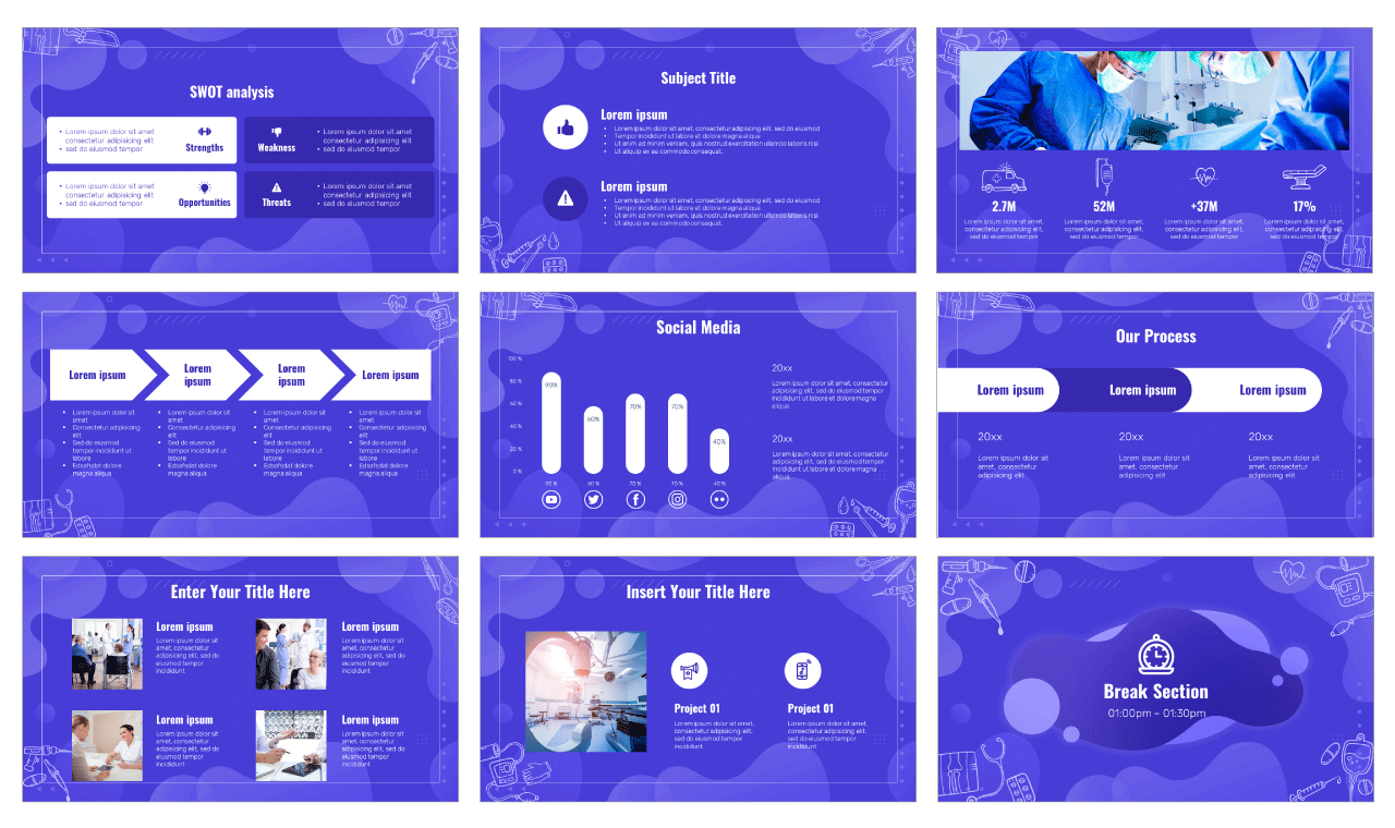 National Surgical Technologists Week Free PowerPoint Template