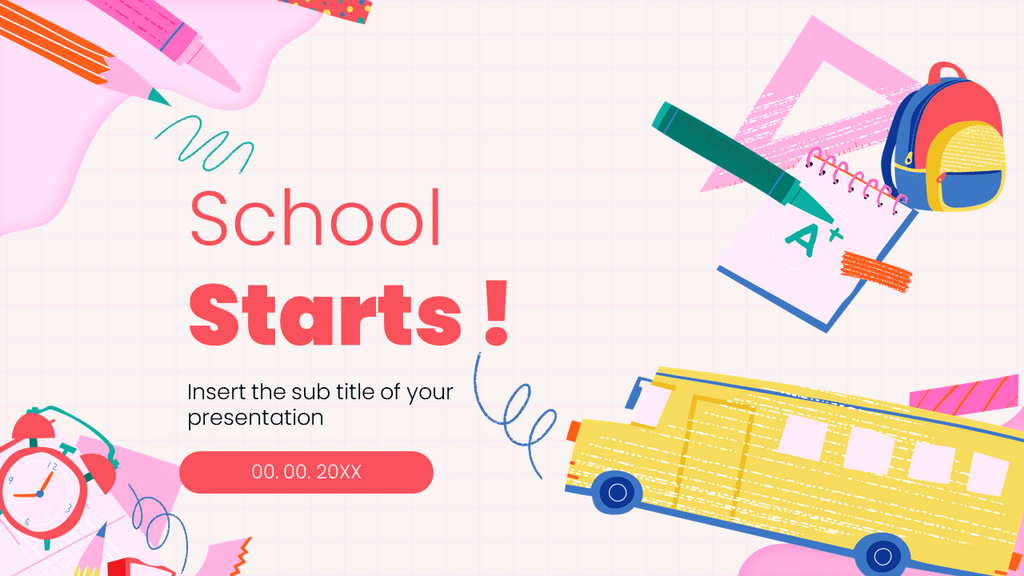 Education presentation - Free PowerPoint templates Google Slides theme