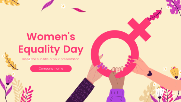 Women's Equality Day Free Google Slides PowerPoint Template