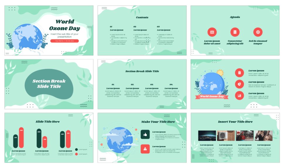 World Ozone Day Free Google Slides Theme PowerPoint Template