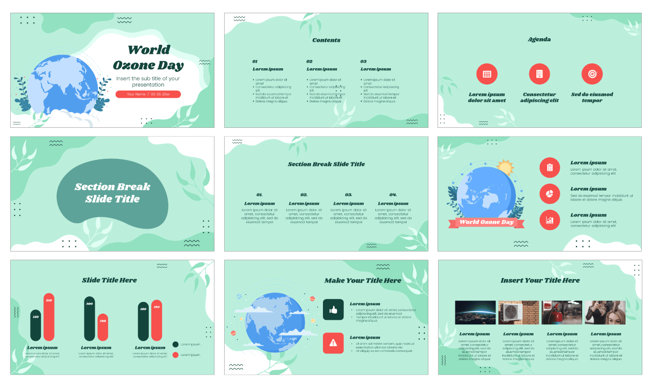 World Ozone Day Free Google Slides PowerPoint Template