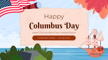 Columbus Day Free Google Slides Theme PowerPoint Template