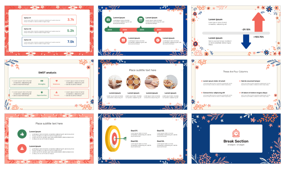 Gluten Free Diet Free Google Slides Theme PowerPoint Template