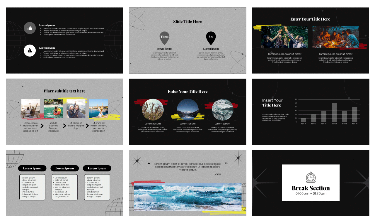Inspirational Role Models PowerPoint Template Free Download