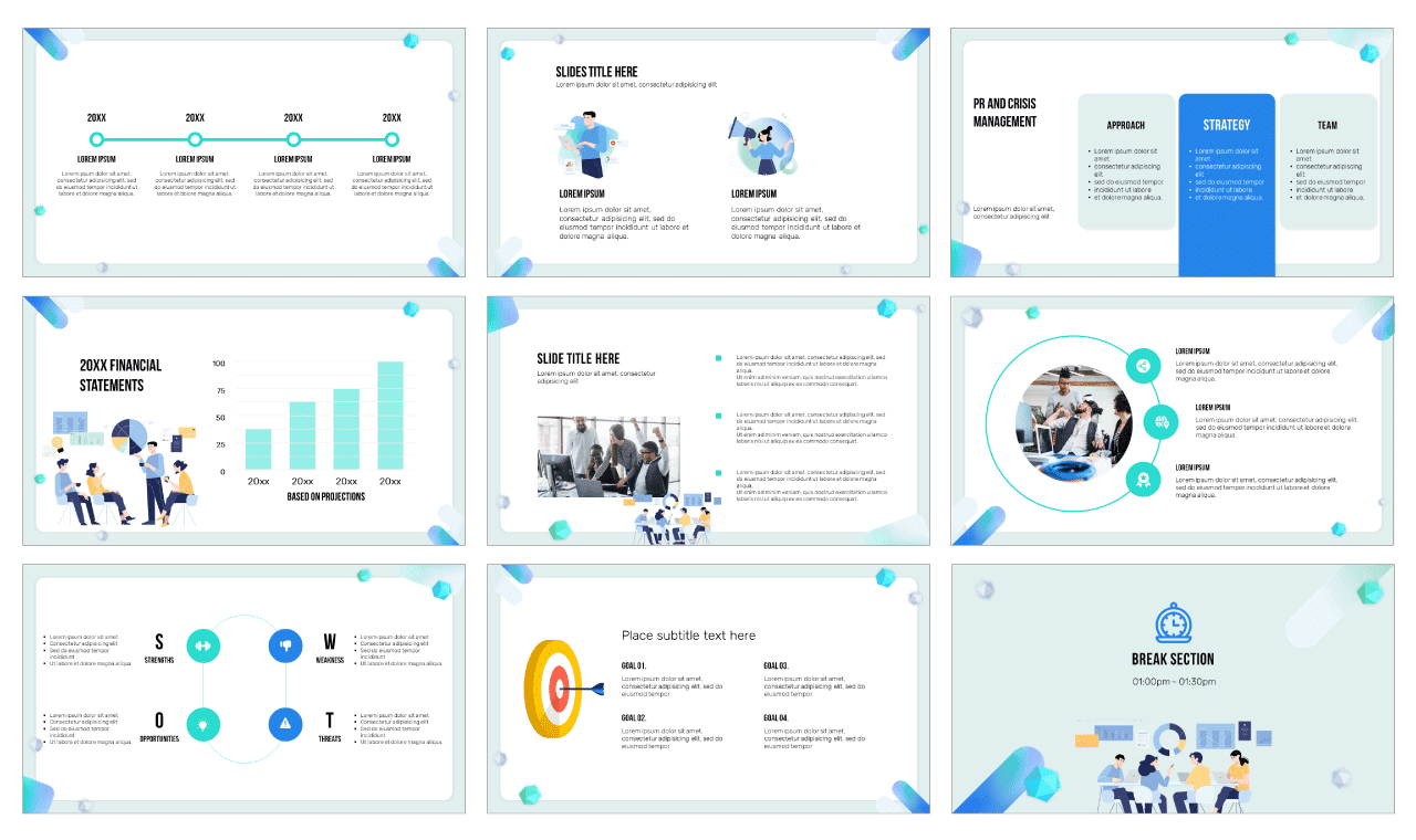 Project Management Free Google Slides Theme Template