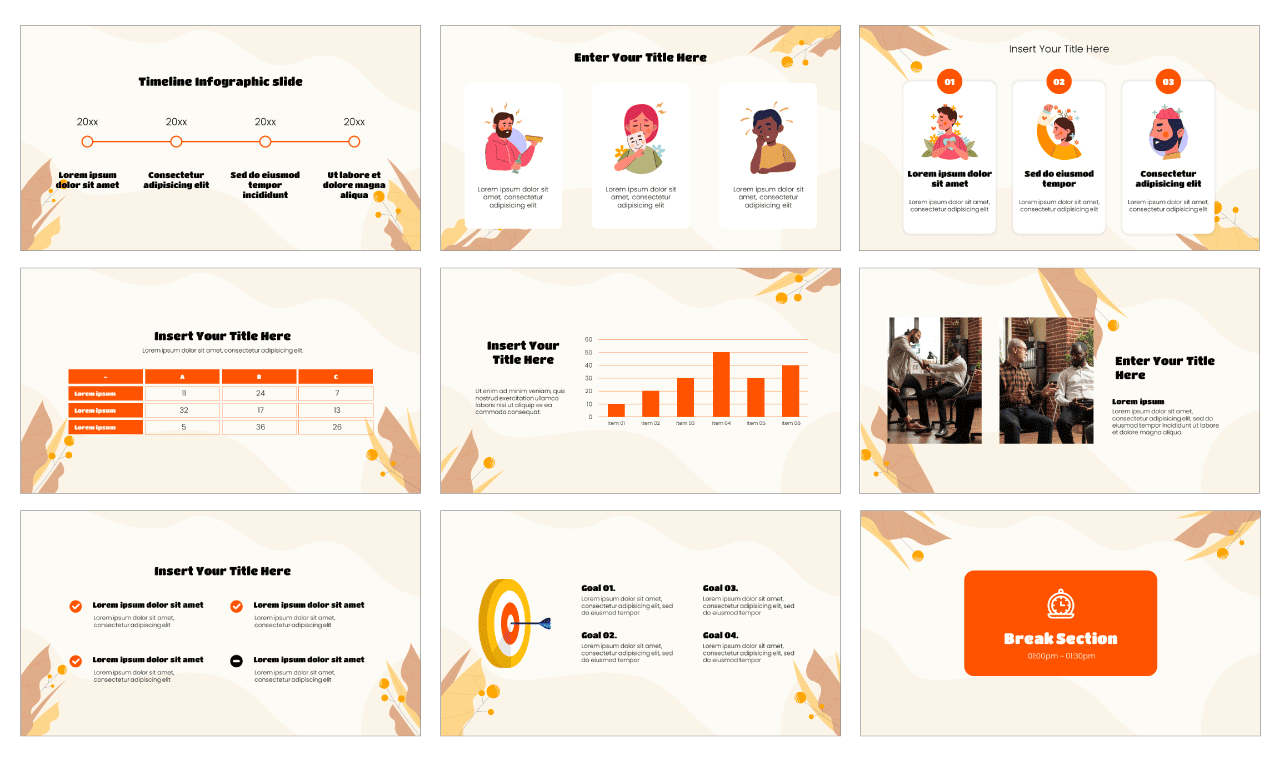 World Mental Health Day Google Slides PowerPoint Template Free Download