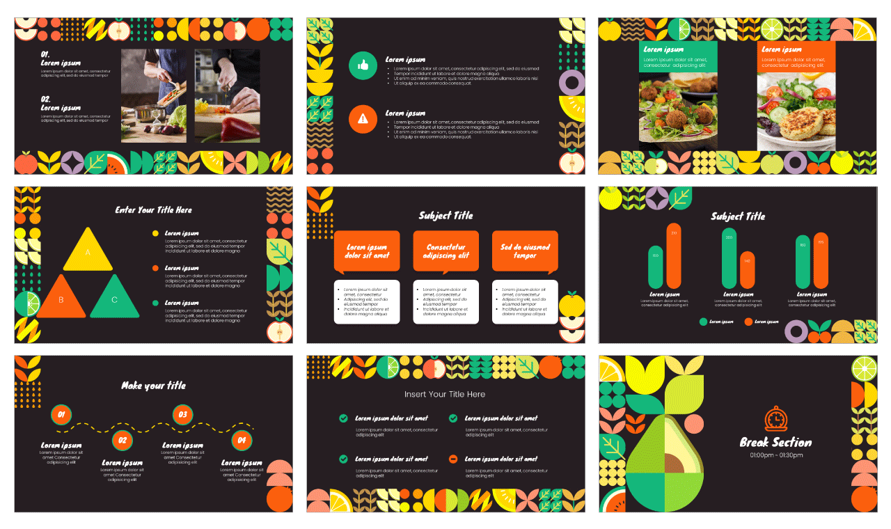 World Vegan Day PowerPoint Template Free Download