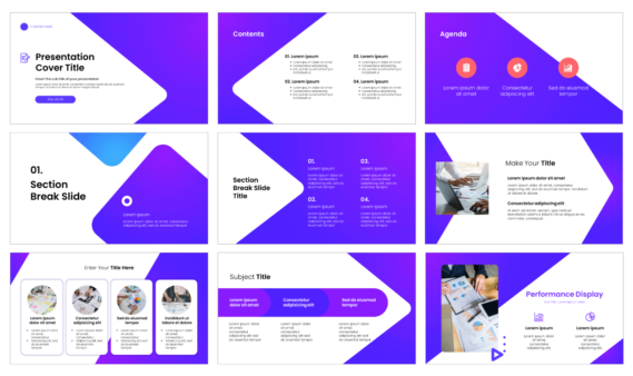 Business Planning Process Google Slides PowerPoint Template