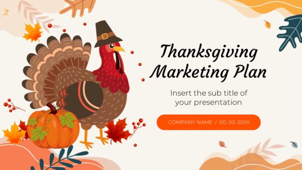 Thanksgiving Marketing Campaign Free Google Slides Template