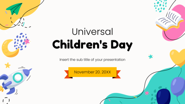 Universal Children's Day Free Google Slides PowerPoint Template