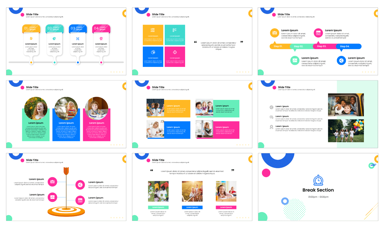 Useful design for Education PowerPoint Template Free Download